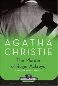 The Murder of Roger Ackroyd by Agatha Christie Book Cover Image
