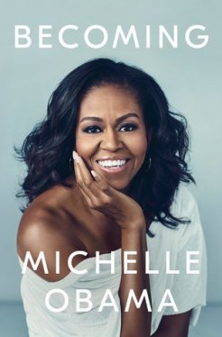 Becoming by Michelle Obama Book Cover Image